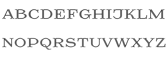 Prida36 Font LOWERCASE