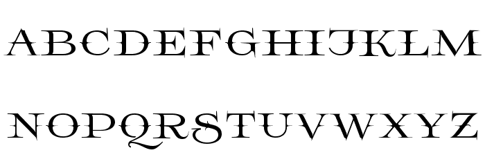 Prida65 Font LOWERCASE