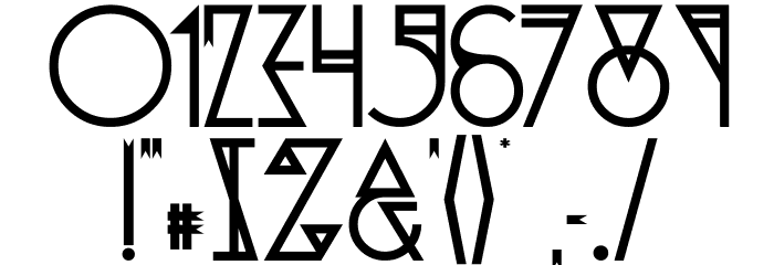 Pride Of The Young Font OTHER CHARS