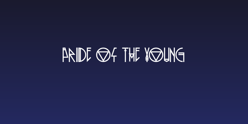 Pride Of The Young Social Header