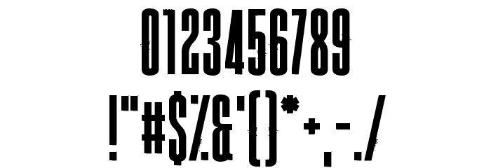 Pride Thusly Font OTHER CHARS