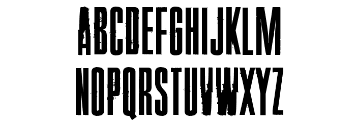 Pride Thusly Font LOWERCASE