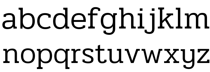 Pridi Light Font LOWERCASE