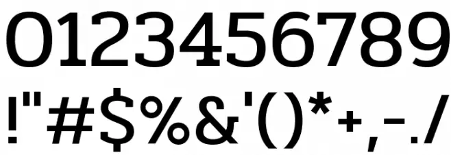Pridi Regular Font OTHER CHARS