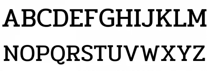 Pridi Regular Schriftart Groß