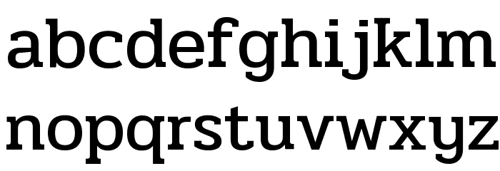 Pridi Regular Font LOWERCASE