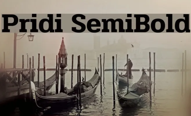 Pridi SemiBold Example 2