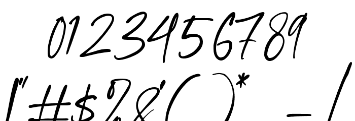 Priestacy Font OTHER CHARS