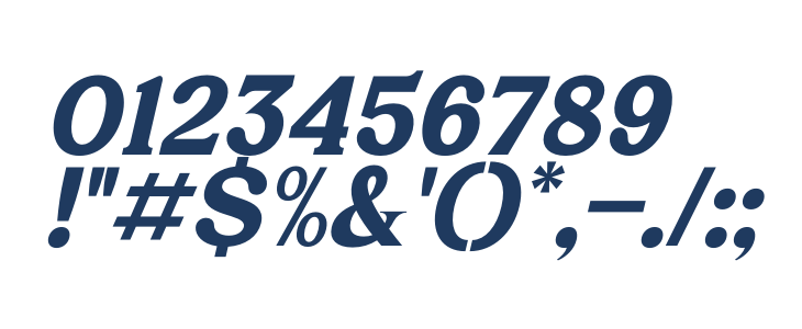 Prigille Hands Italic Other Characters