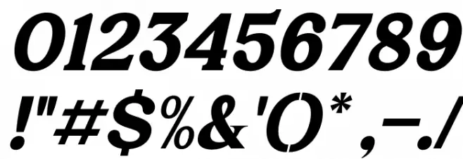 Prigille Hands Italic Font OTHER CHARS