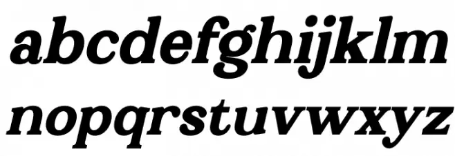 Prigille Hands Italic Caratteri MINUSCOLO