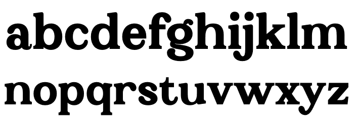 Prigille Hands Font LOWERCASE