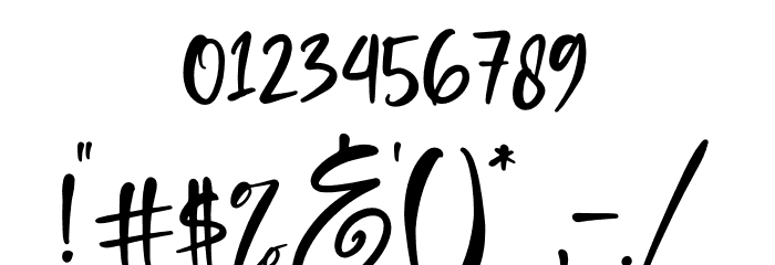 Prilista Delrosa Font OTHER CHARS