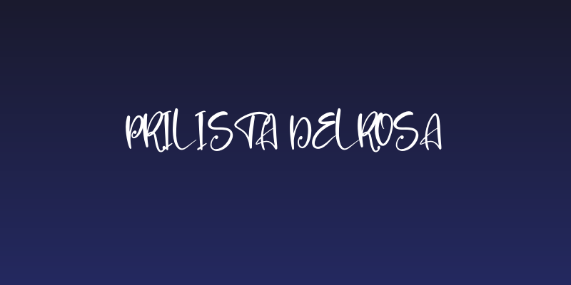 Prilista Delrosa Social Header