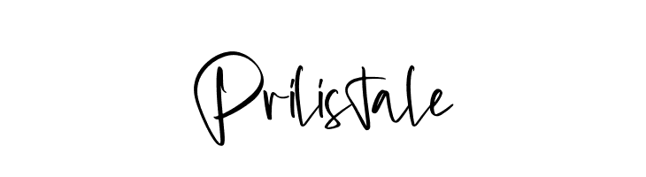 Prilistale  免费字体下载