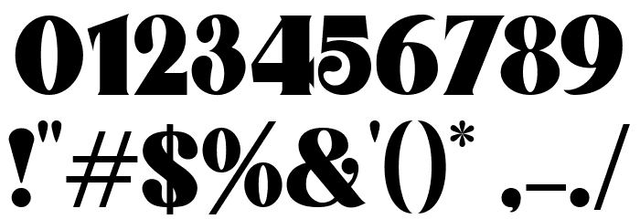 Prima DEMO Font OTHER CHARS