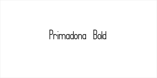 Primadona Bold Logo