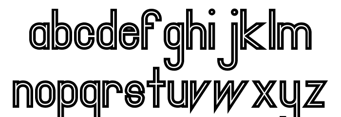 Primadona Vintage Font LOWERCASE