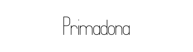 Primadona Font
