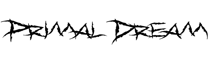 Primal Dream Font