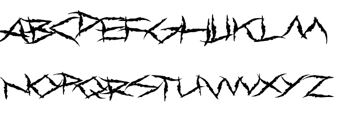 Primal Dream Font LOWERCASE