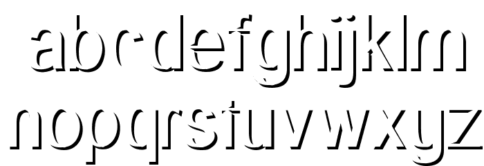 Primary Elector Platinum Font LOWERCASE