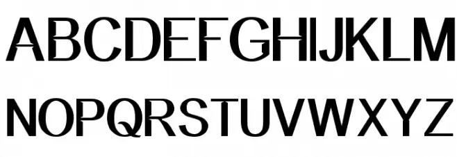 Primary Elector Font UPPERCASE