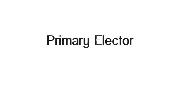 Primary Elector Logo