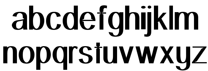 Primary Elector Font LOWERCASE