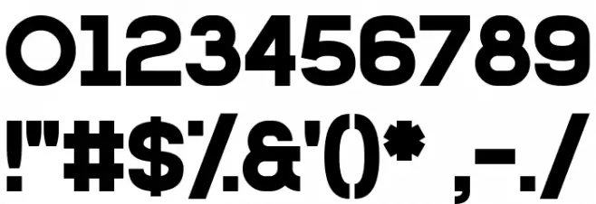 PrimarySchool Font OTHER CHARS