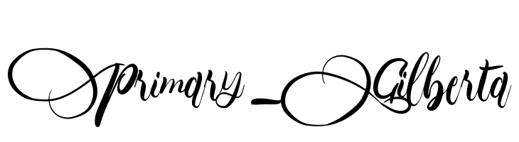 Primary_Gilberta  font caratteri gratis