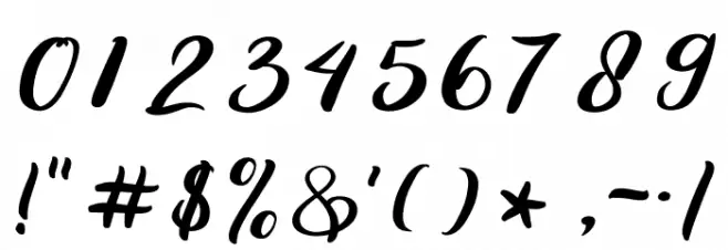 Primary_Gilberta Font OTHER CHARS