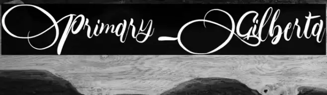 Primary_Gilberta Font examples