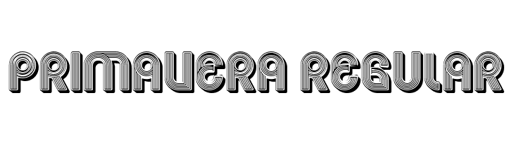 Primavera Regular  Descarca Fonturi Gratis