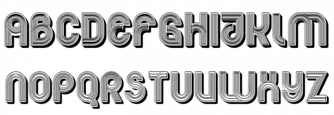 Primavera Regular Schriftart Groß