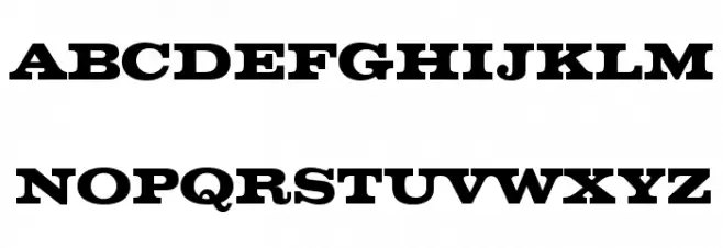 Primavera Schriftart Groß