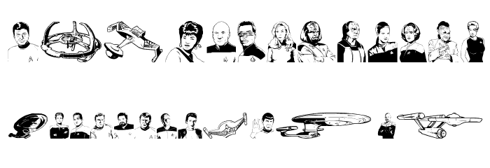 Prime Directive Font LOWERCASE