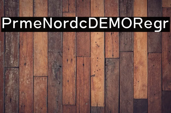 Prime Nordic DEMO Regular Example 1