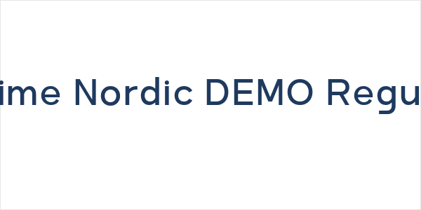 Prime Nordic DEMO Regular Logo