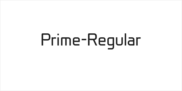 Prime-Regular Logo