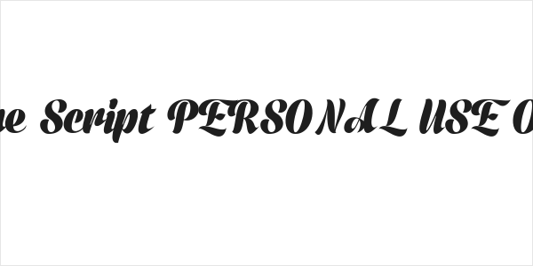 Prime Script PERSONAL USE ONLY Logo
