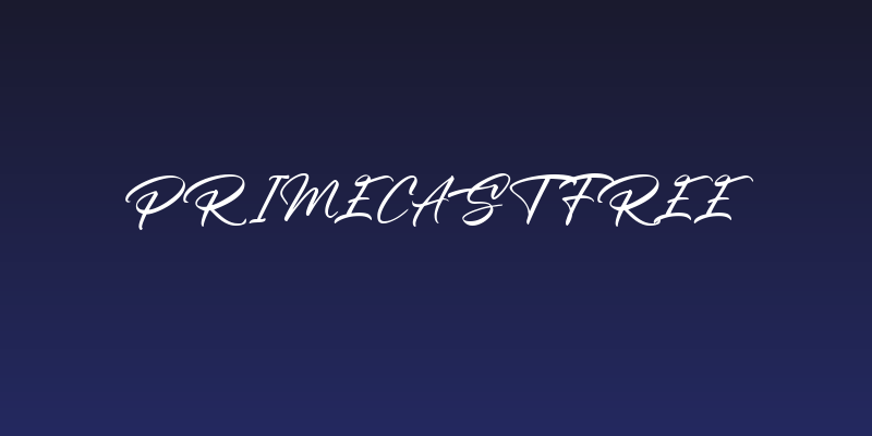 PrimeCast FREE Social Header