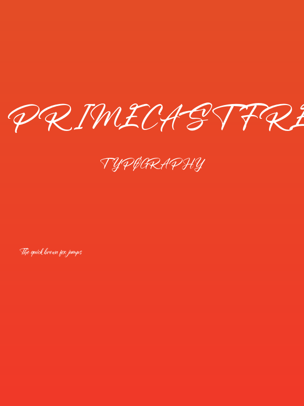 PrimeCastFREE Poster