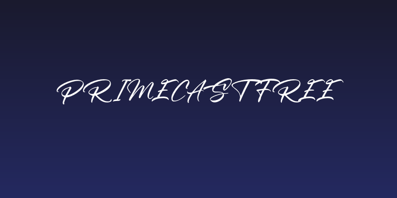 PrimeCastFREE Social Header