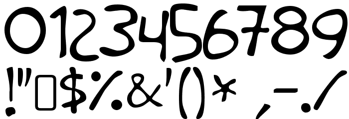 PrimeMinisterofCanada-Regular Font OTHER CHARS