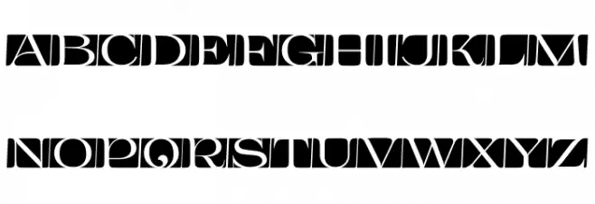 Primediva Шрифта ВЕРХНИЙ