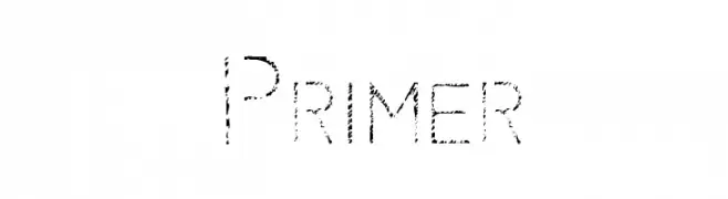 Primer  フリーフォントのダウンロード