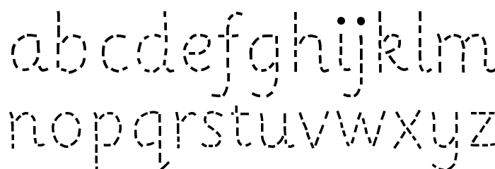 PrimerApples-Regular Font LOWERCASE