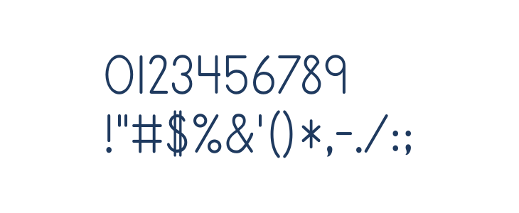 PrimerPrint-Regular Other Characters