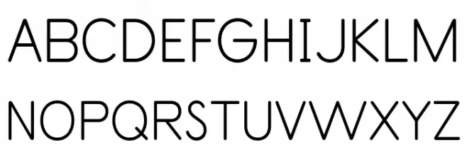 PrimerPrint-Regular Schriftart Groß